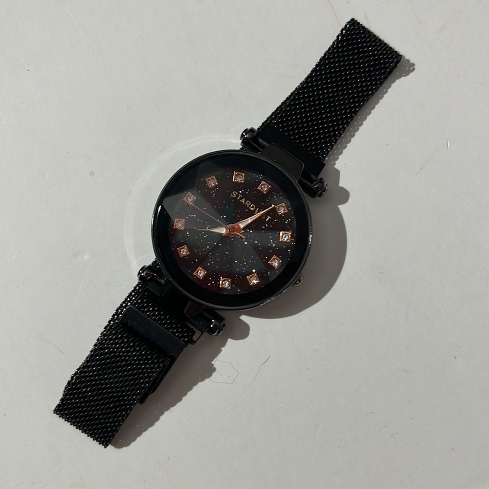 Stardust Watches magnetic adjustable watch glitter astrology